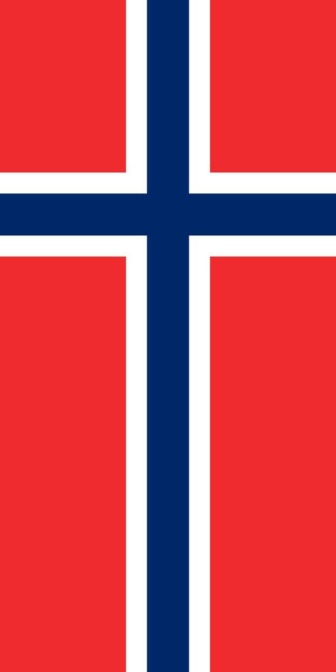 Hanging vertical flag vector