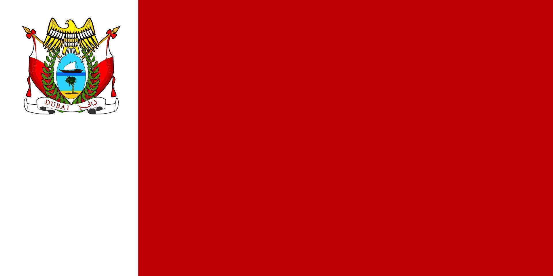 sencillo bandera emirato de el unido árabe emiratos vector