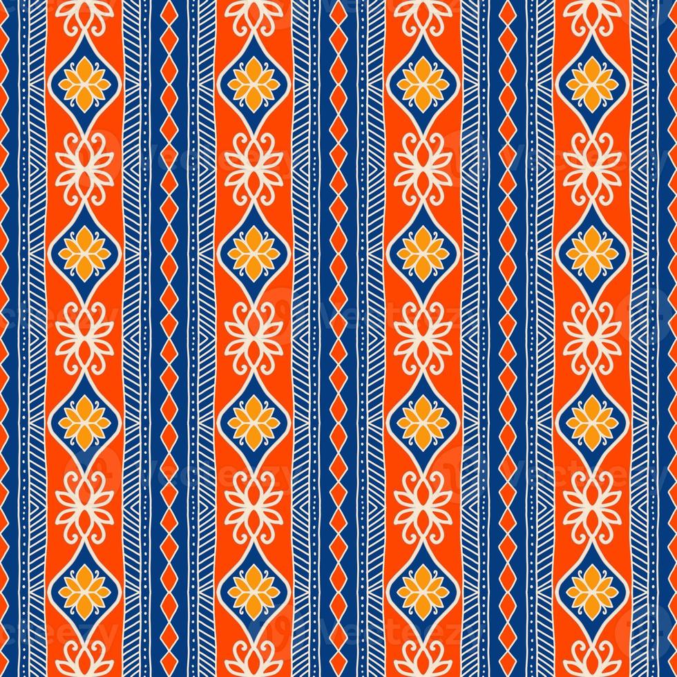 ethnic ikat patterns geometric native tribal boho motif aztec textile fabric carpet mandalas african American india flower photo