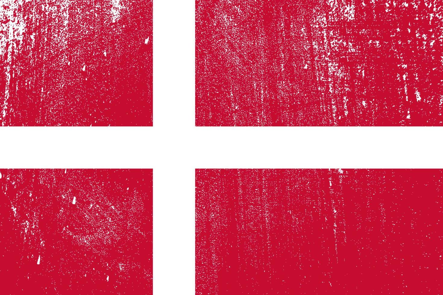 grunge bandera Dinamarca vector