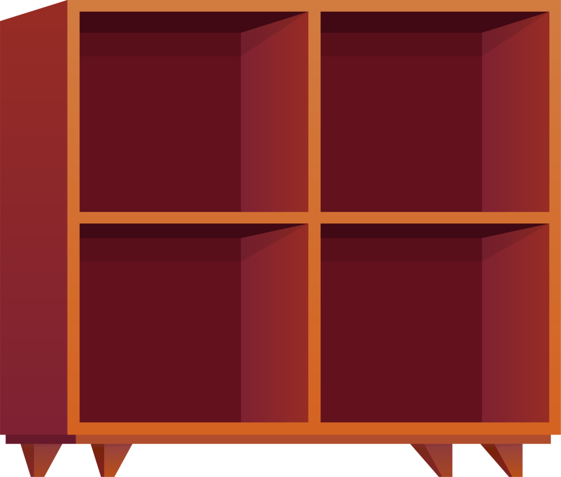 Furniture item in cartoon style png