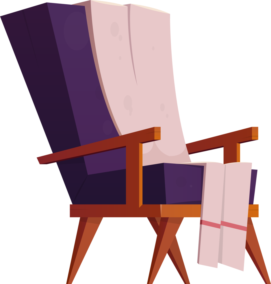 Furniture item in cartoon style png