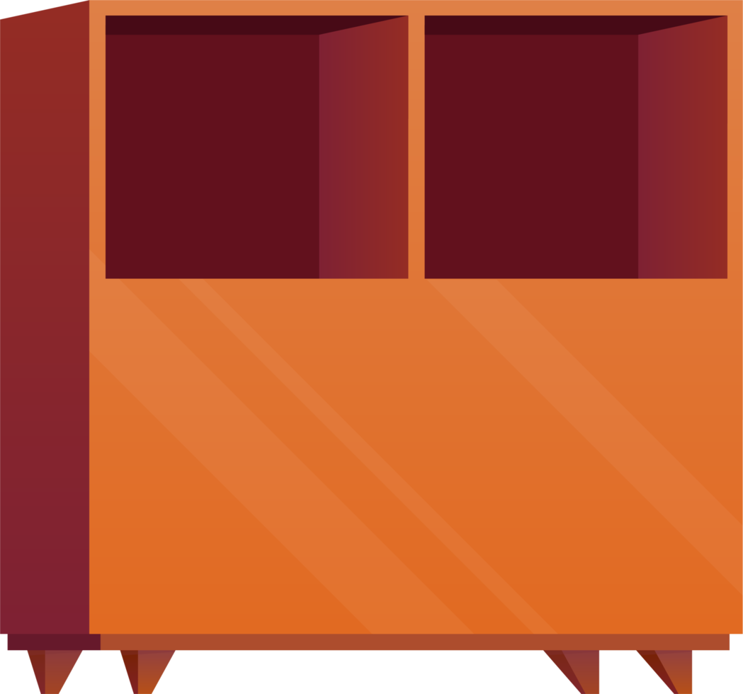 Furniture item in cartoon style png