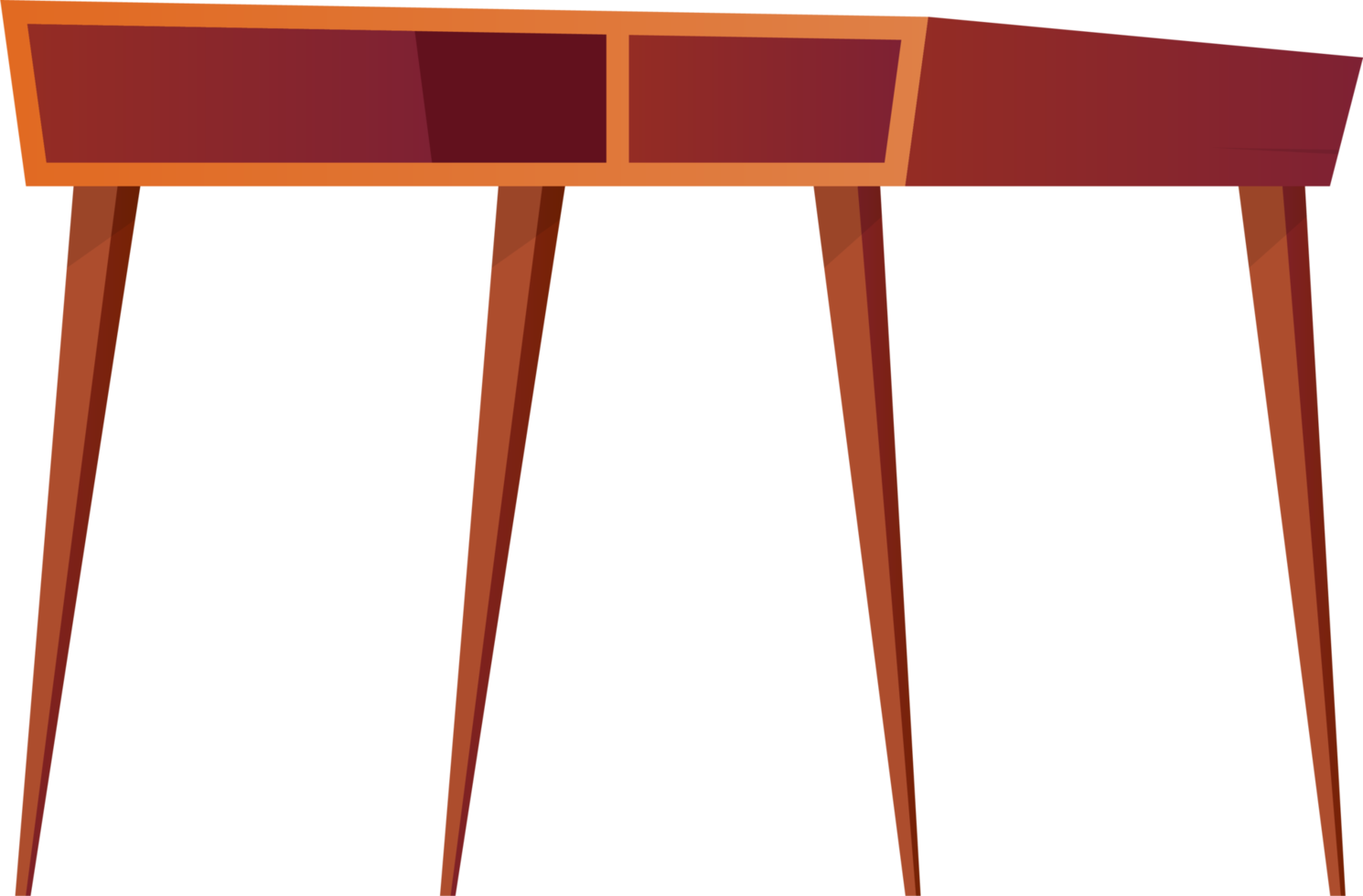 Furniture item in cartoon style png