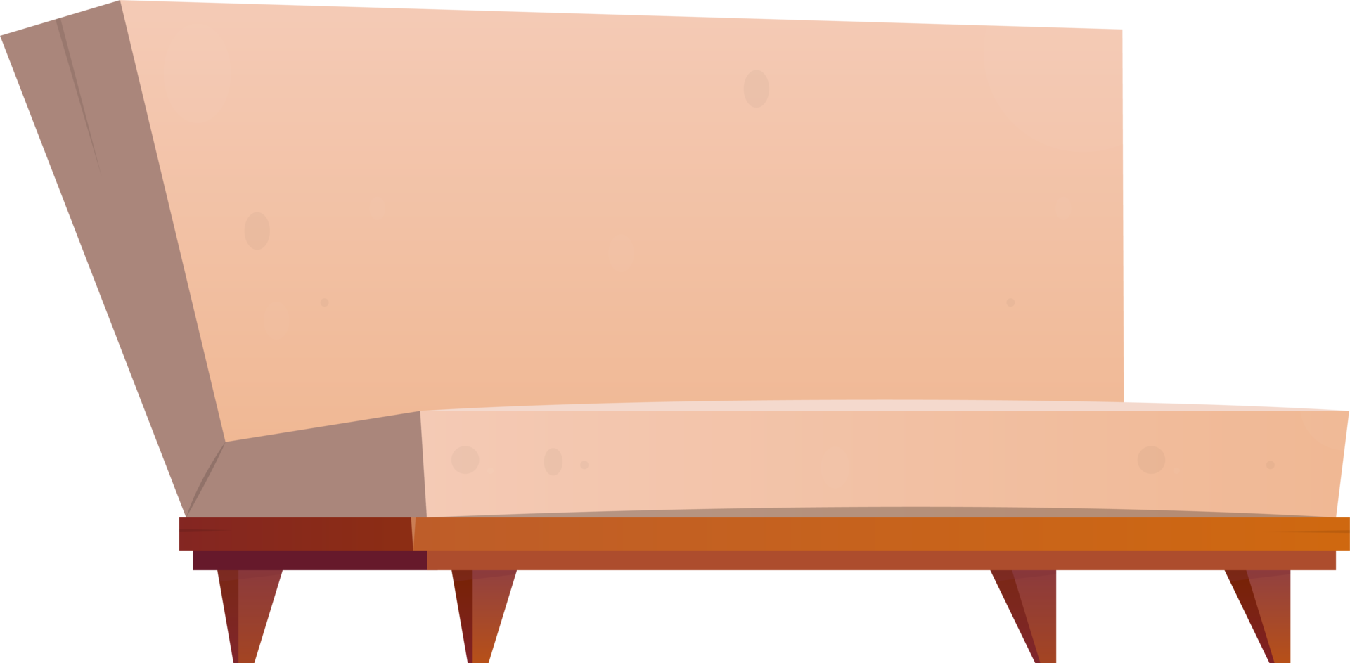 Furniture item in cartoon style png