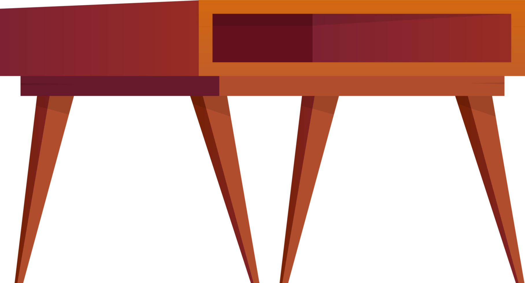 Furniture item in cartoon style png