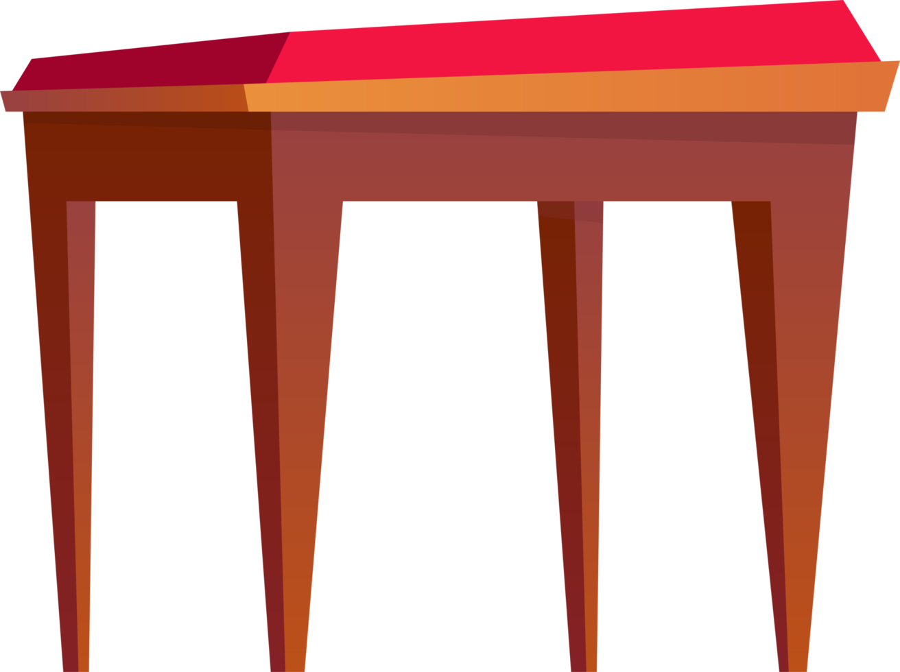 Furniture item in cartoon style png