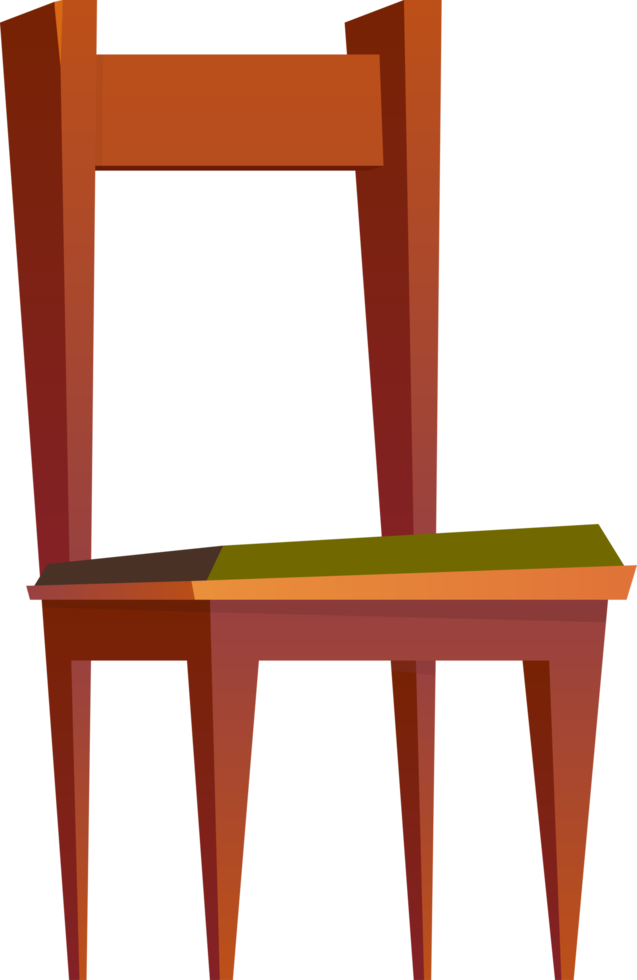 Furniture item in cartoon style png