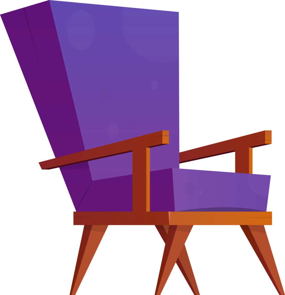 mueble articulo en dibujos animados estilo png