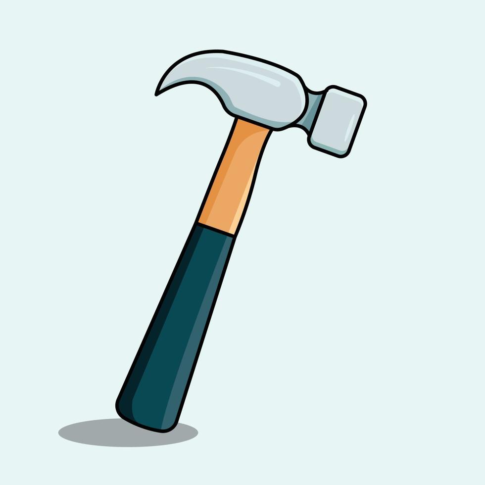 Hammer The Illustration vector