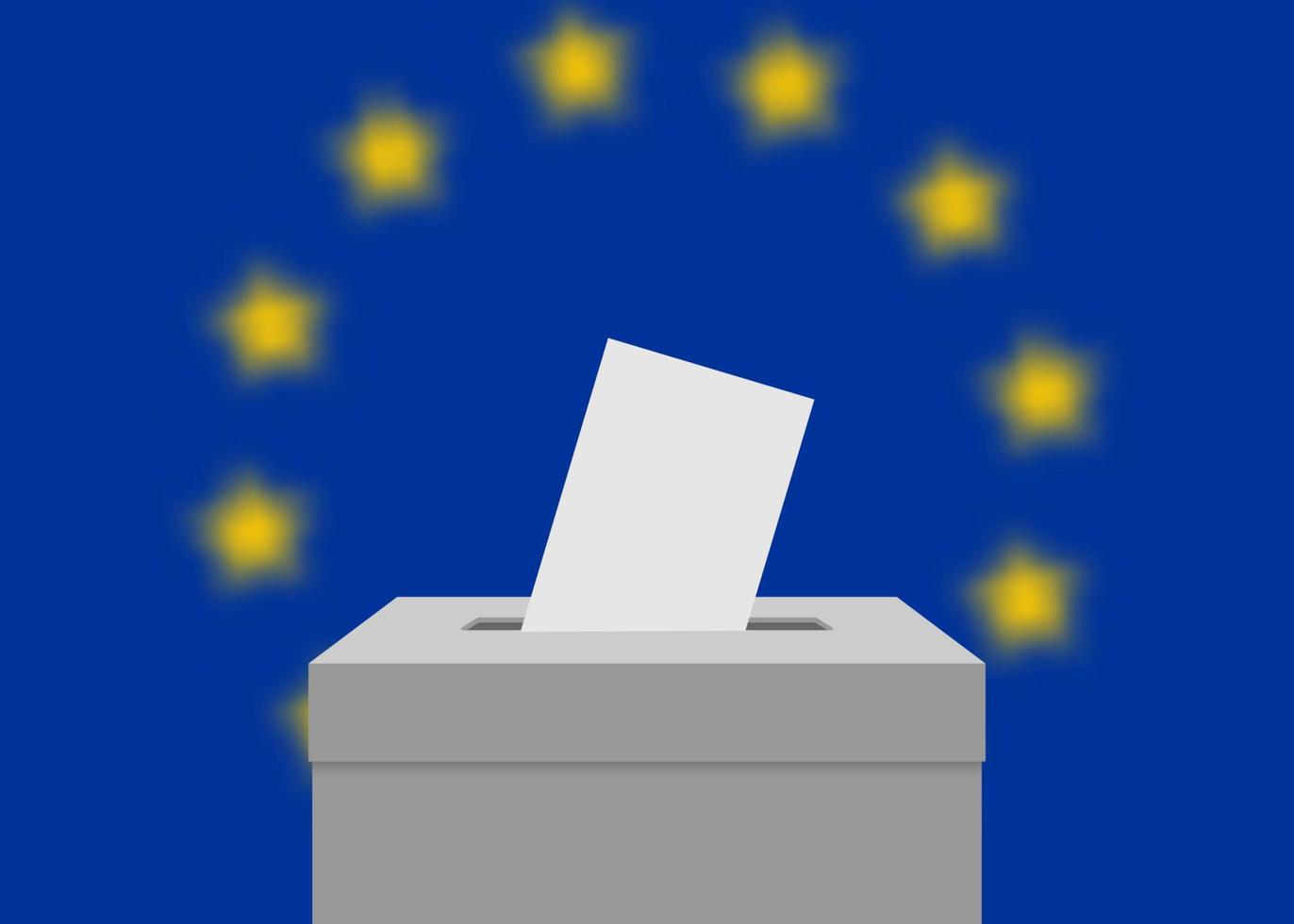 Election banner background vector