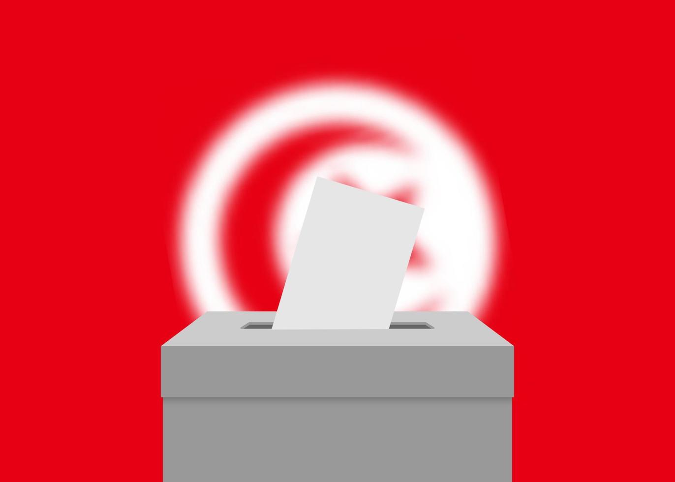 Election banner background vector