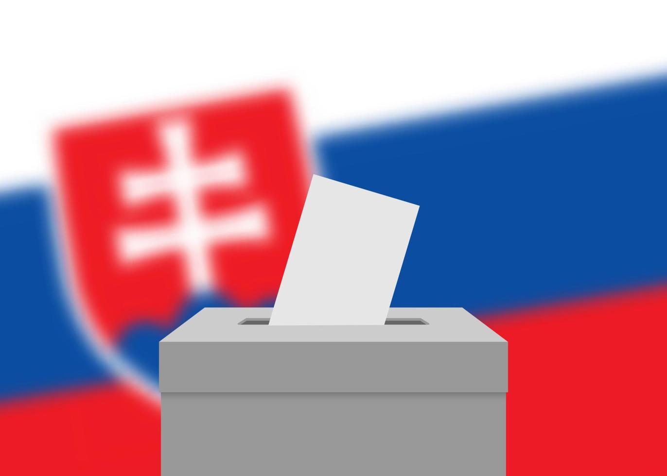 Election banner background vector