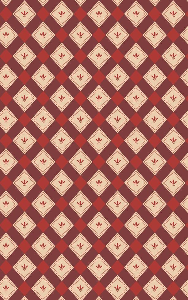 Luxury seamless pattern, royal wallpaper background, find pattern on swatches vector