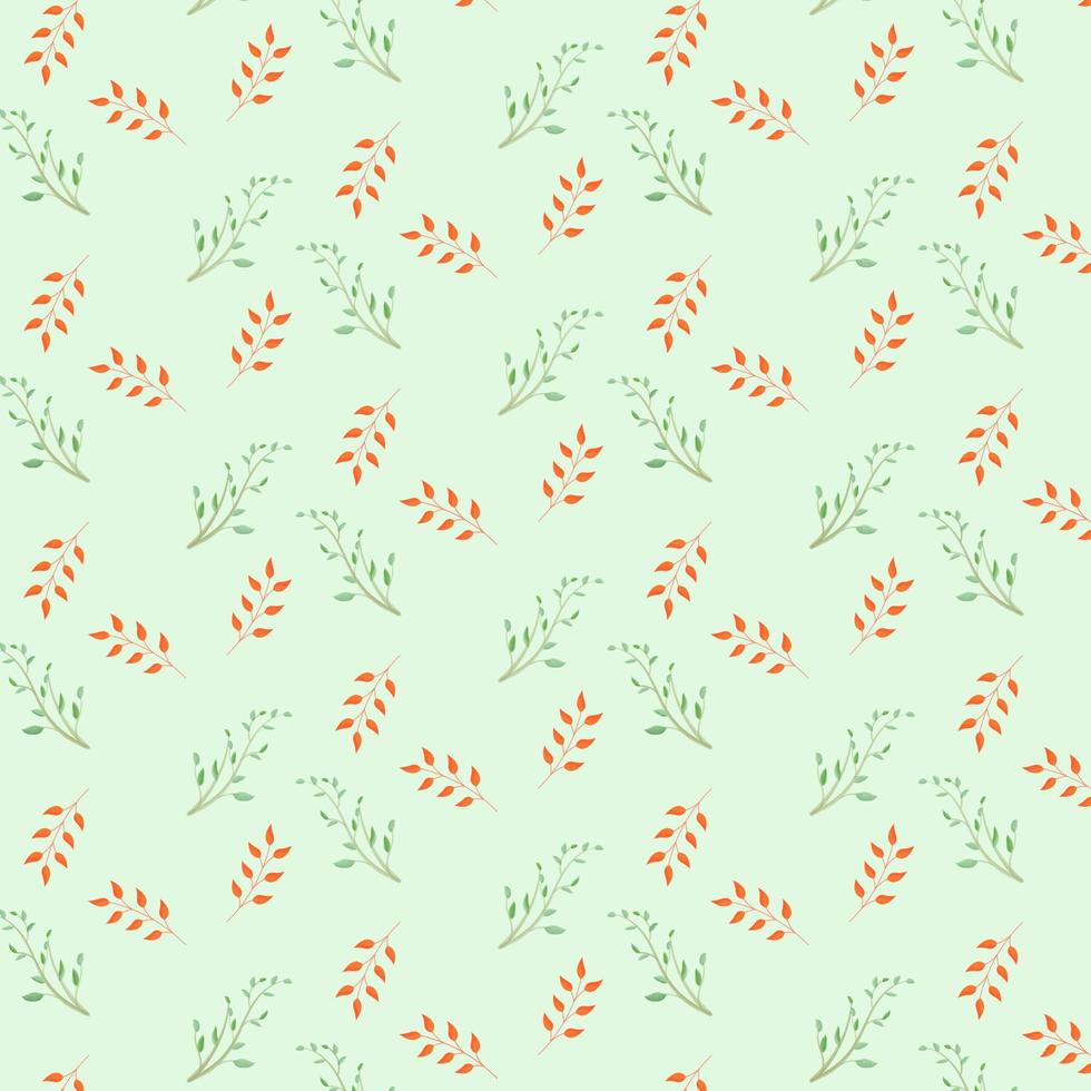 Spring pattern nature seamless, easy edit and printable, find fill pattern on swatches vector
