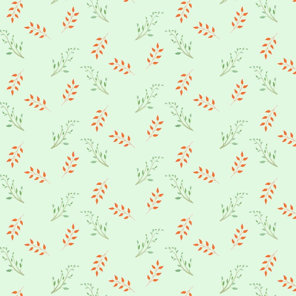 Spring pattern nature seamless, easy edit and printable, find fill pattern on swatches vector