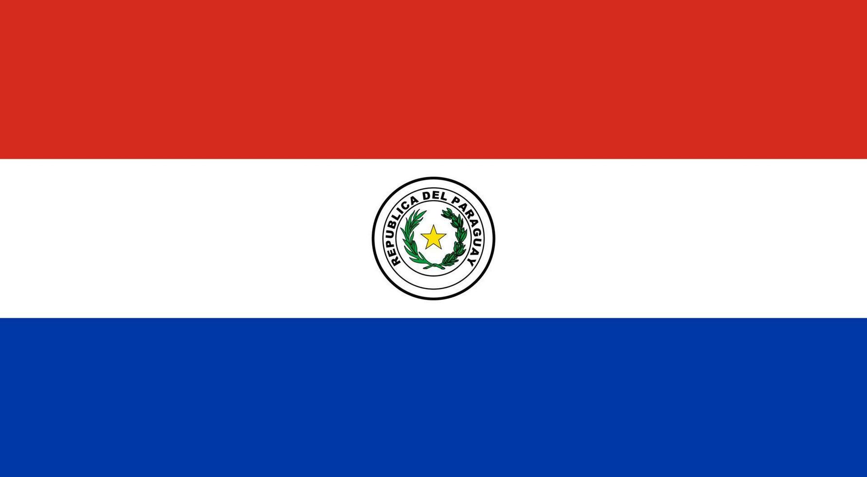 Simple flag Correct size, proportion, colors. vector