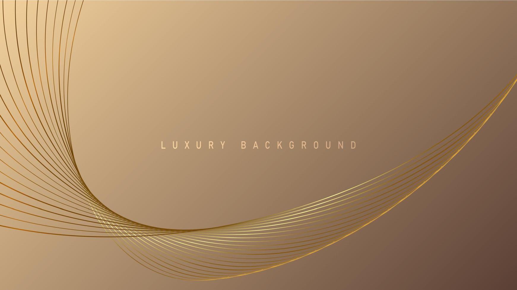 Geometric luxury background with gold elements template for your design vector