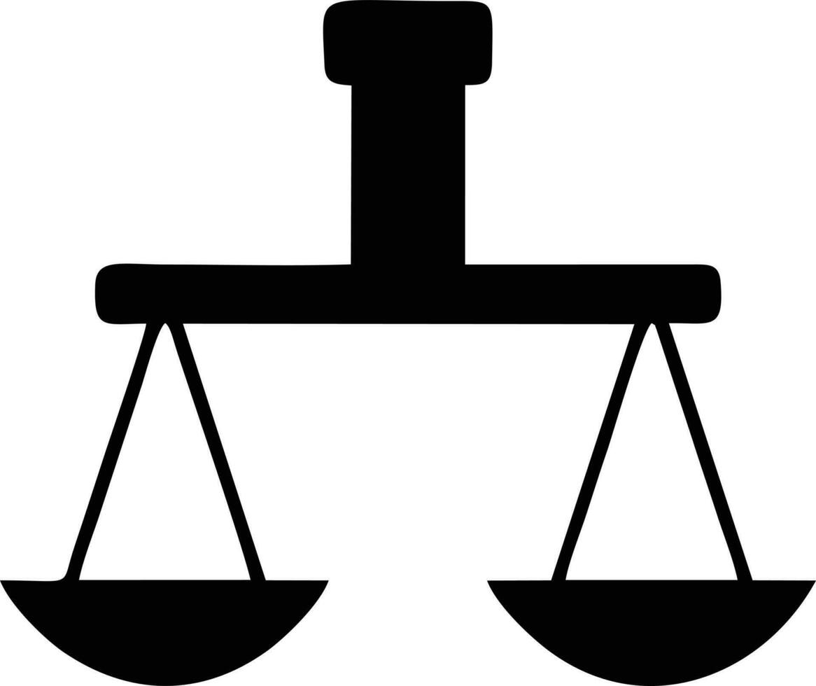 Scale balance icon symbol design, Illustration of the law balance icon vector image. EPS 10