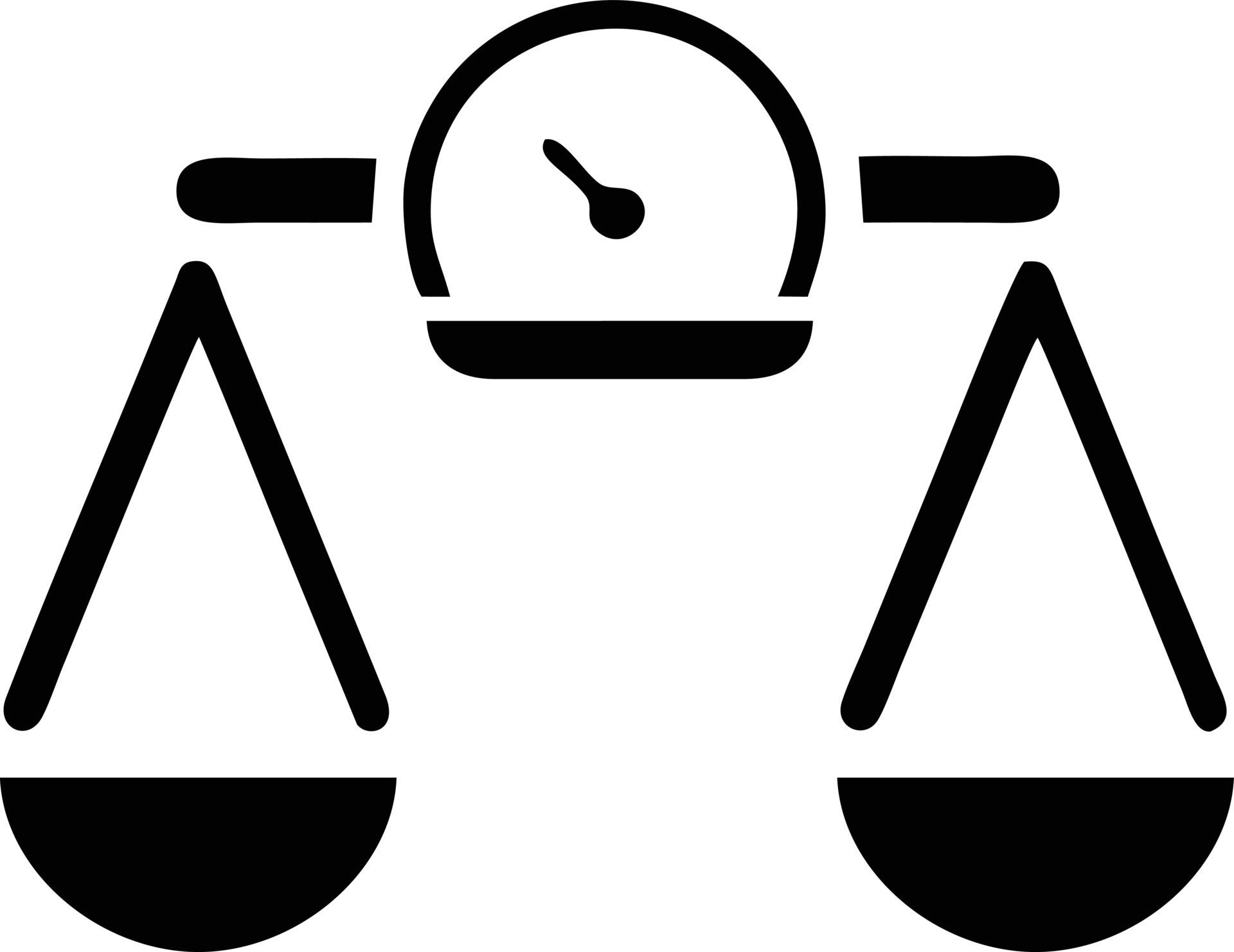 Scale balance icon symbol design, Illustration of the law balance icon vector image. EPS 10