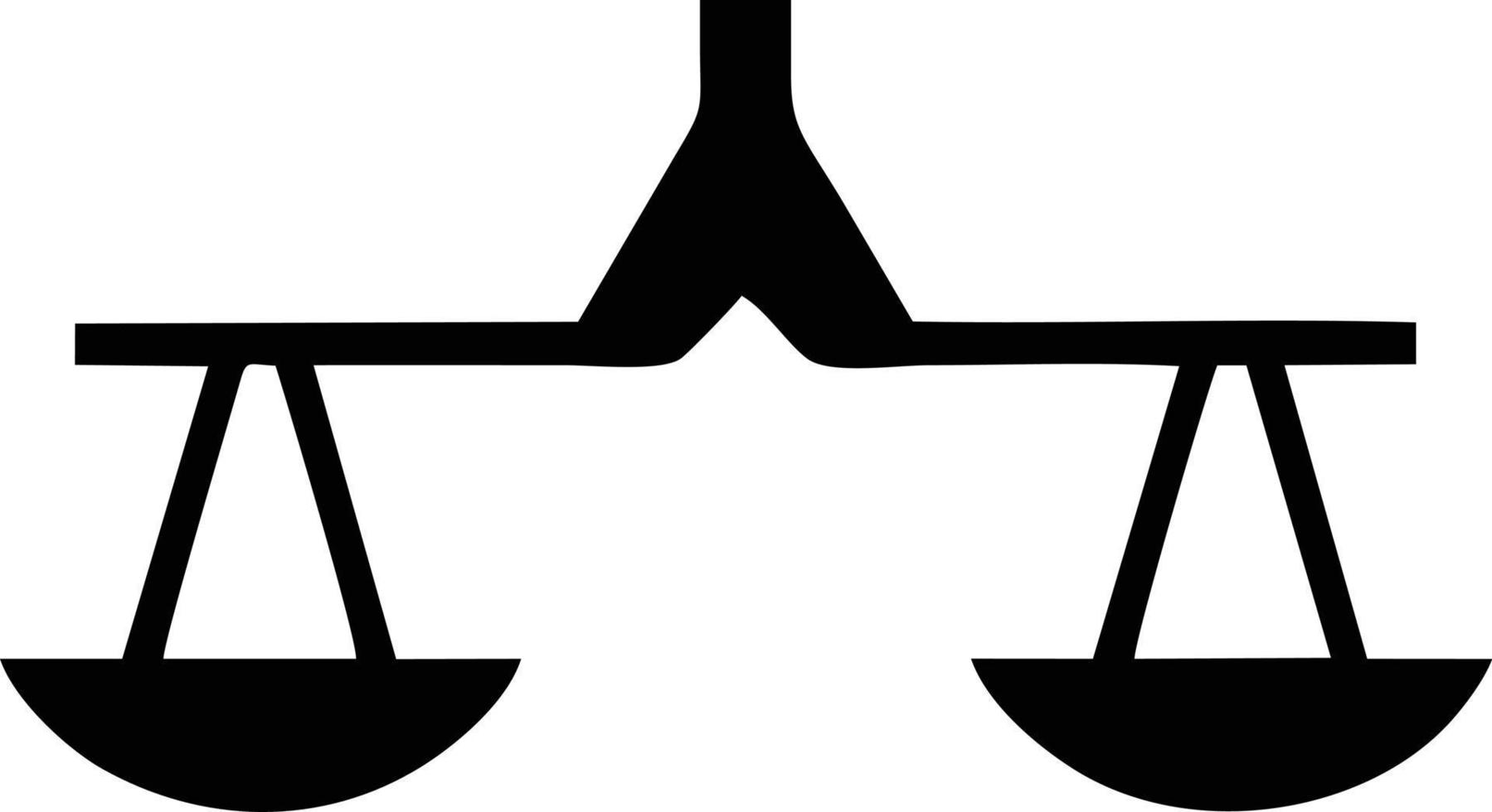 Scale balance icon symbol design, Illustration of the law balance icon vector image. EPS 10