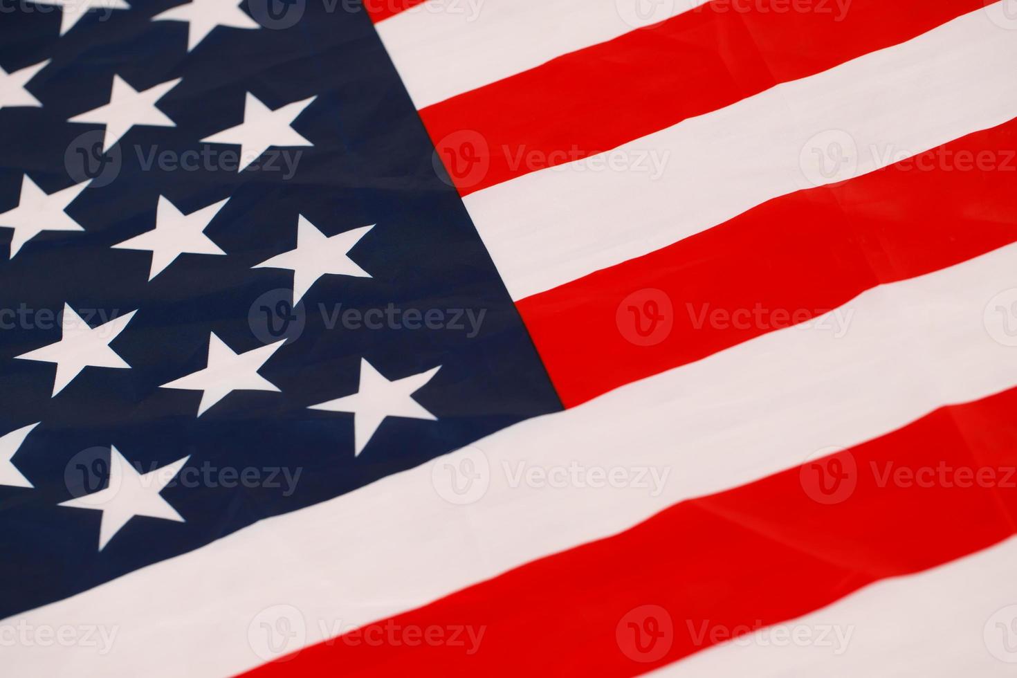 United States flag background concept. photo