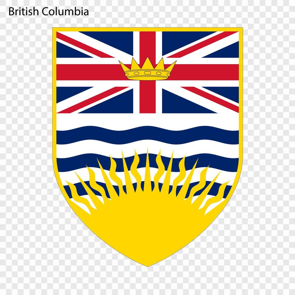 Emblem of Newfoundland and Labrador, province of Canada vector
