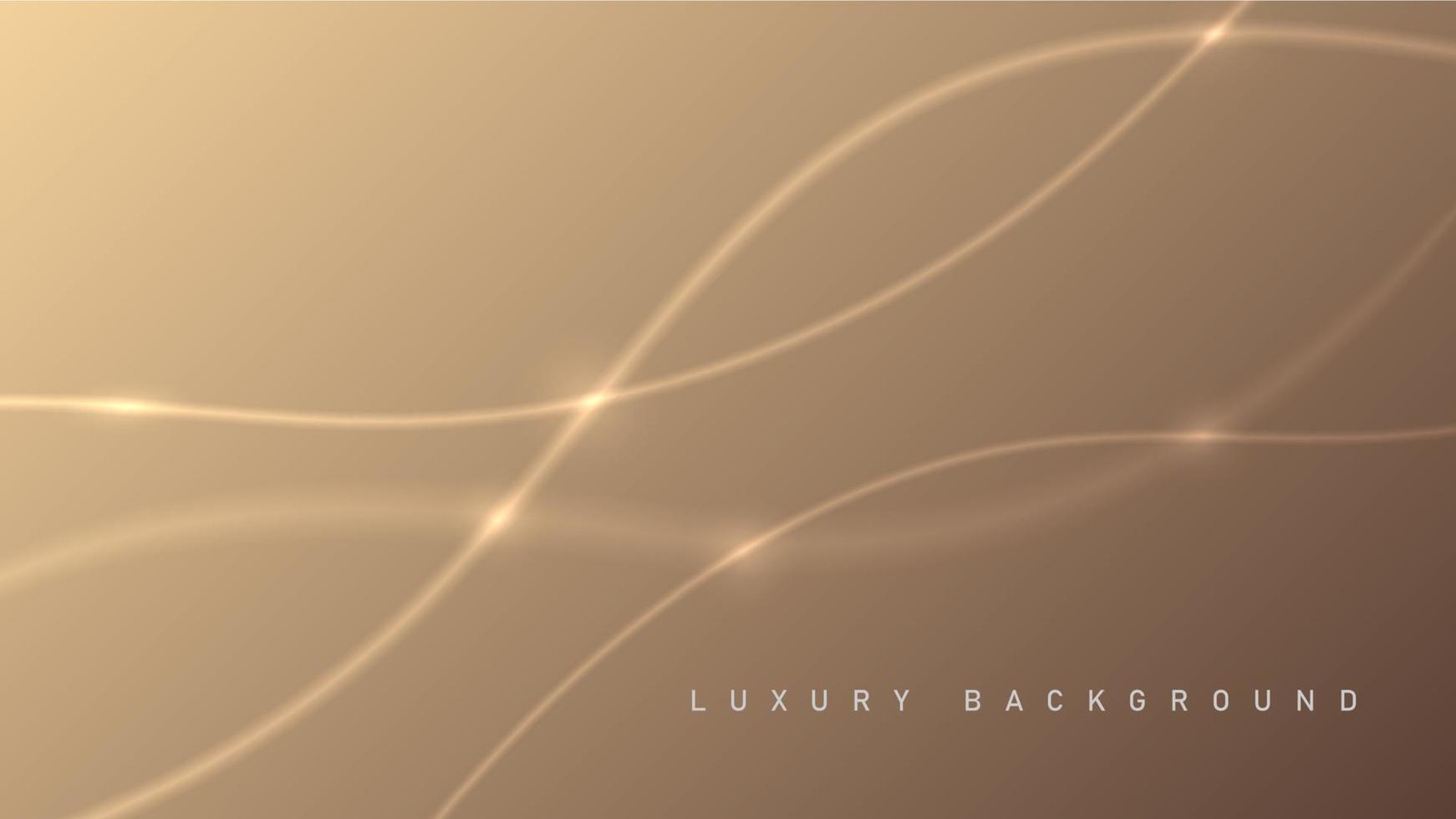 Rose luxury background with gold elements, light concept design template for your design vector