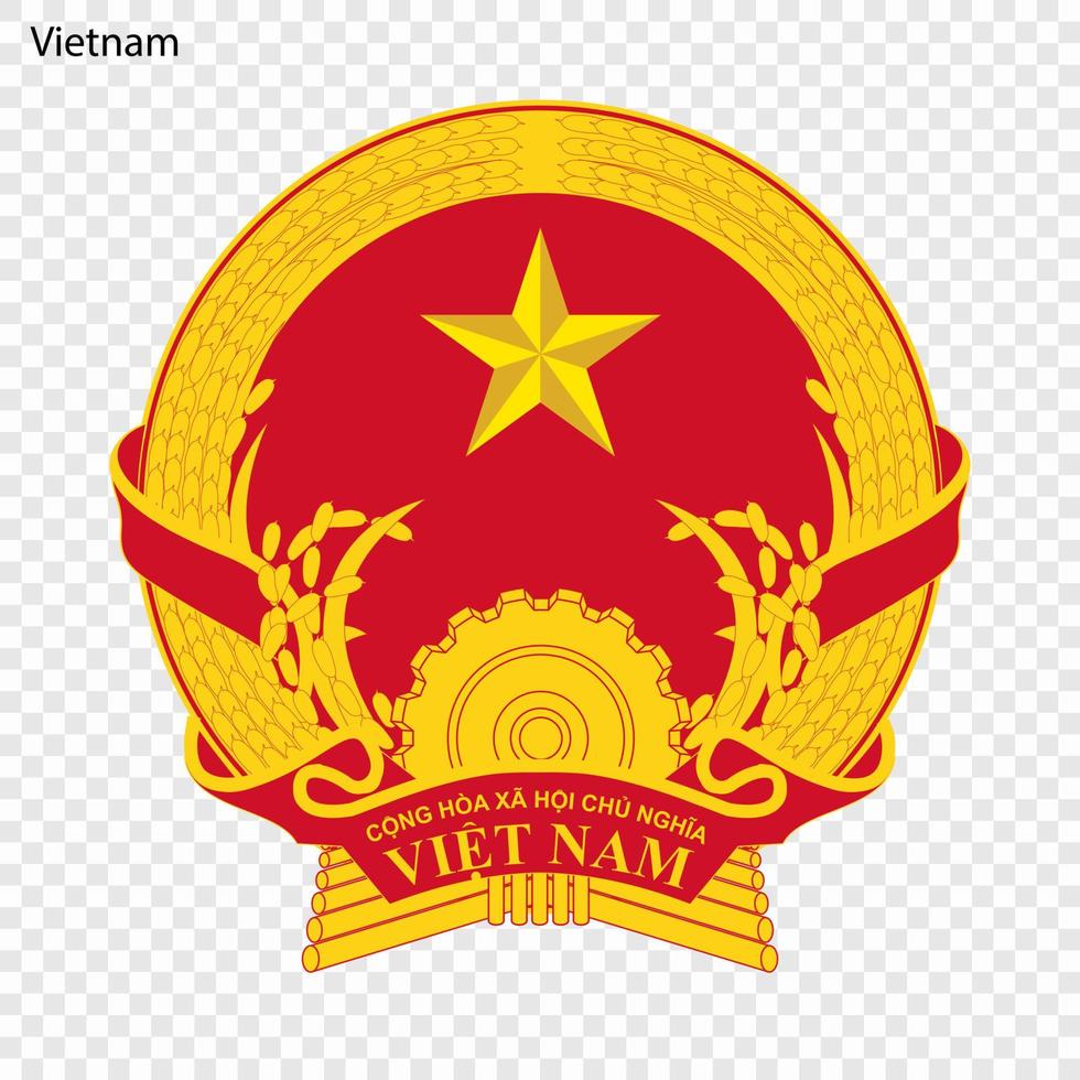 nacional emblema o símbolo vector
