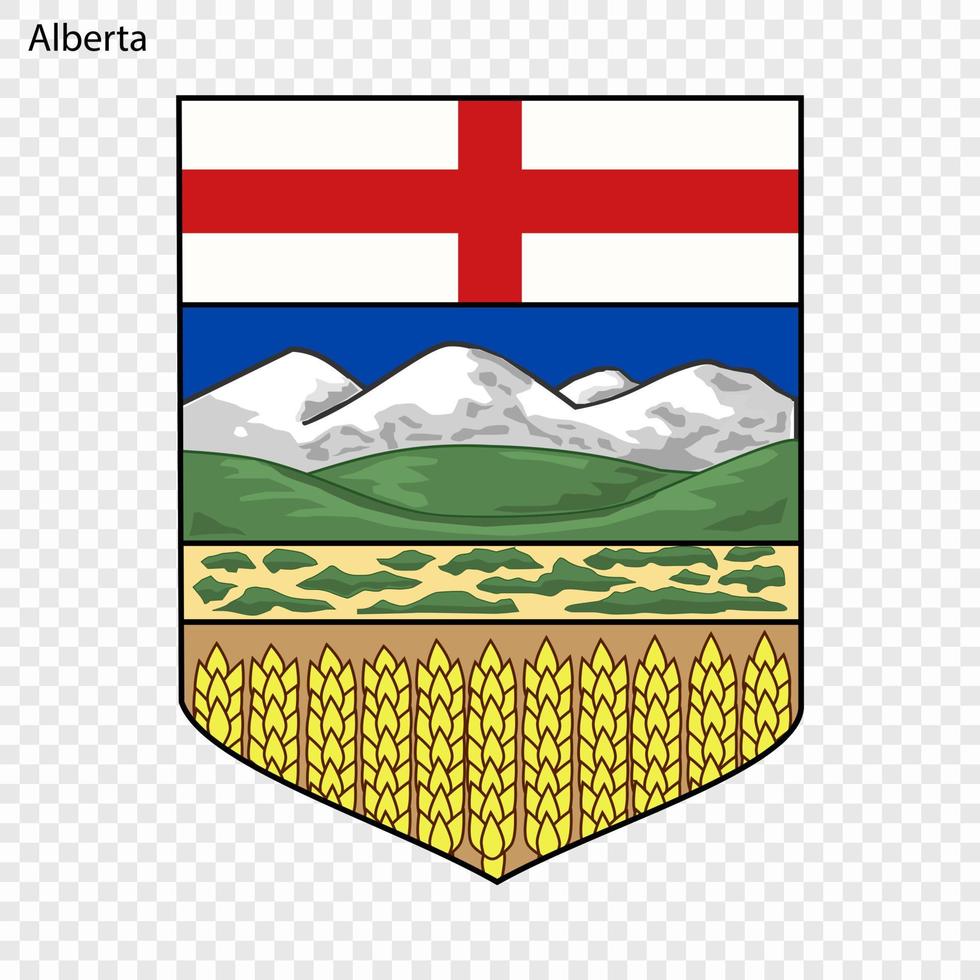 emblema de nunavut, provincia de canadá vector