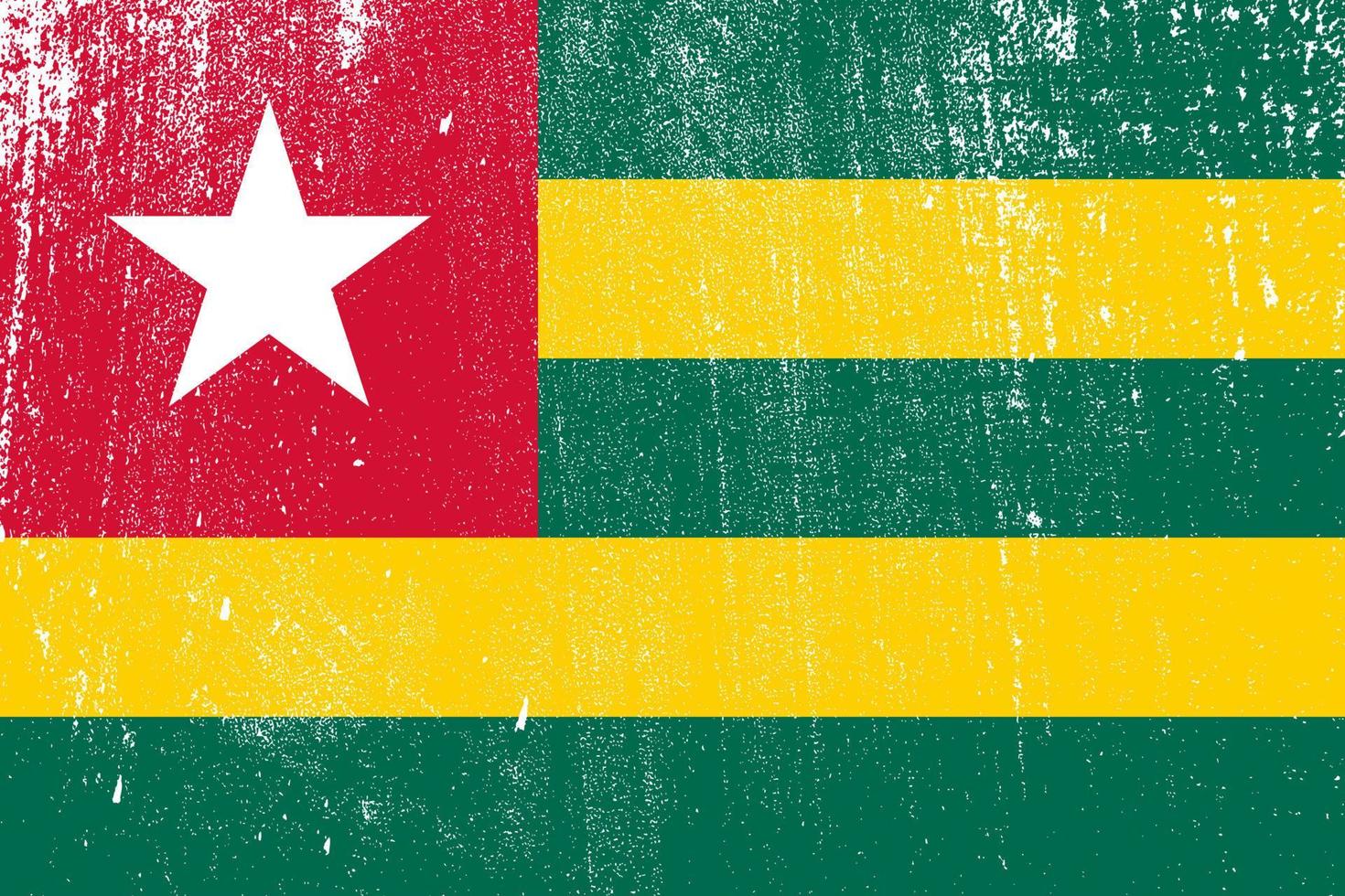 grunge styled flag vector