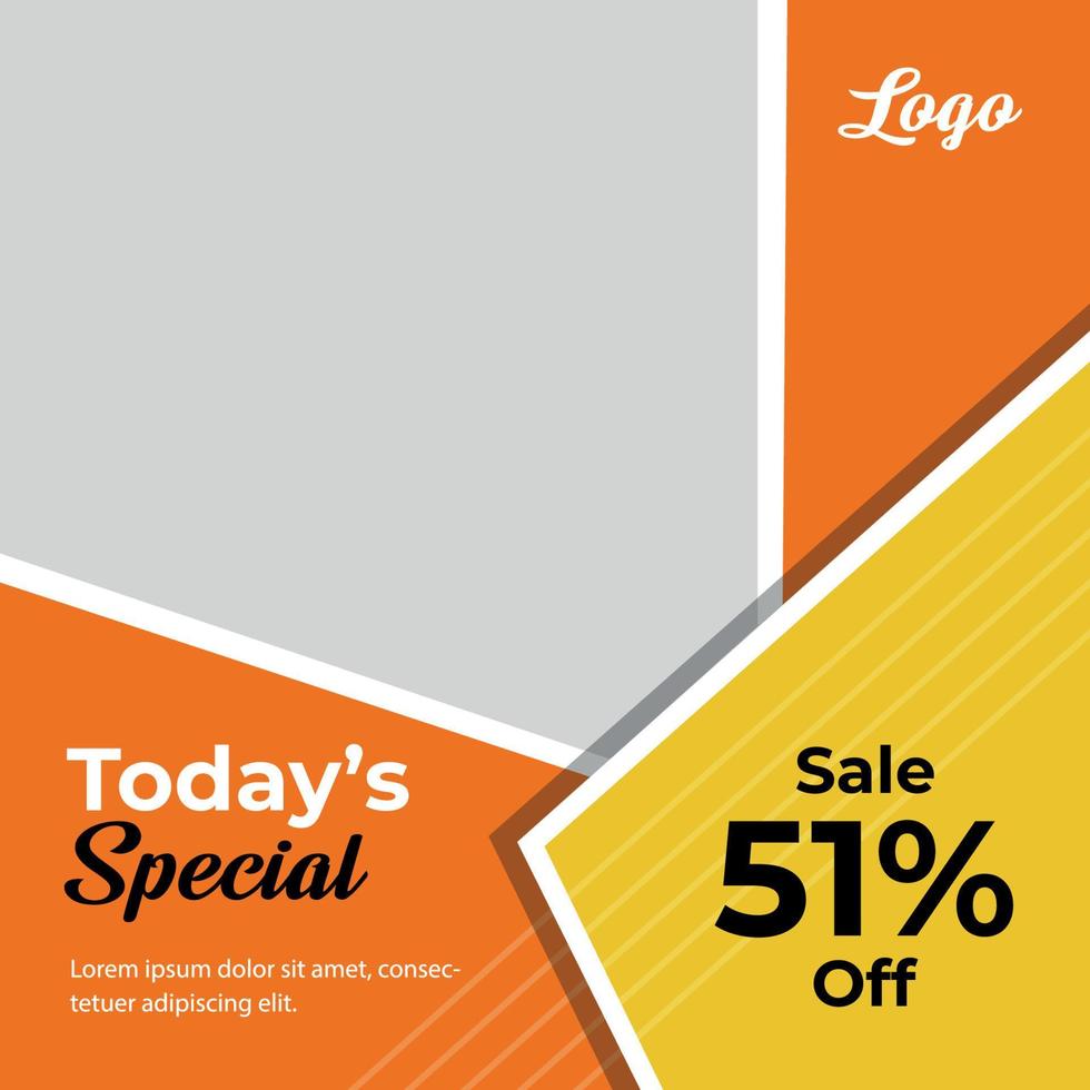 Big sale special offer banner with offer details free Vector