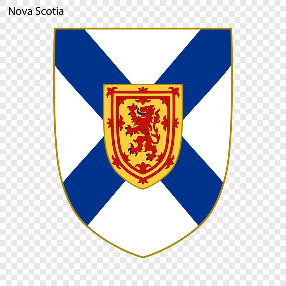 Emblem of Prince Edward Island, province of Canada vector