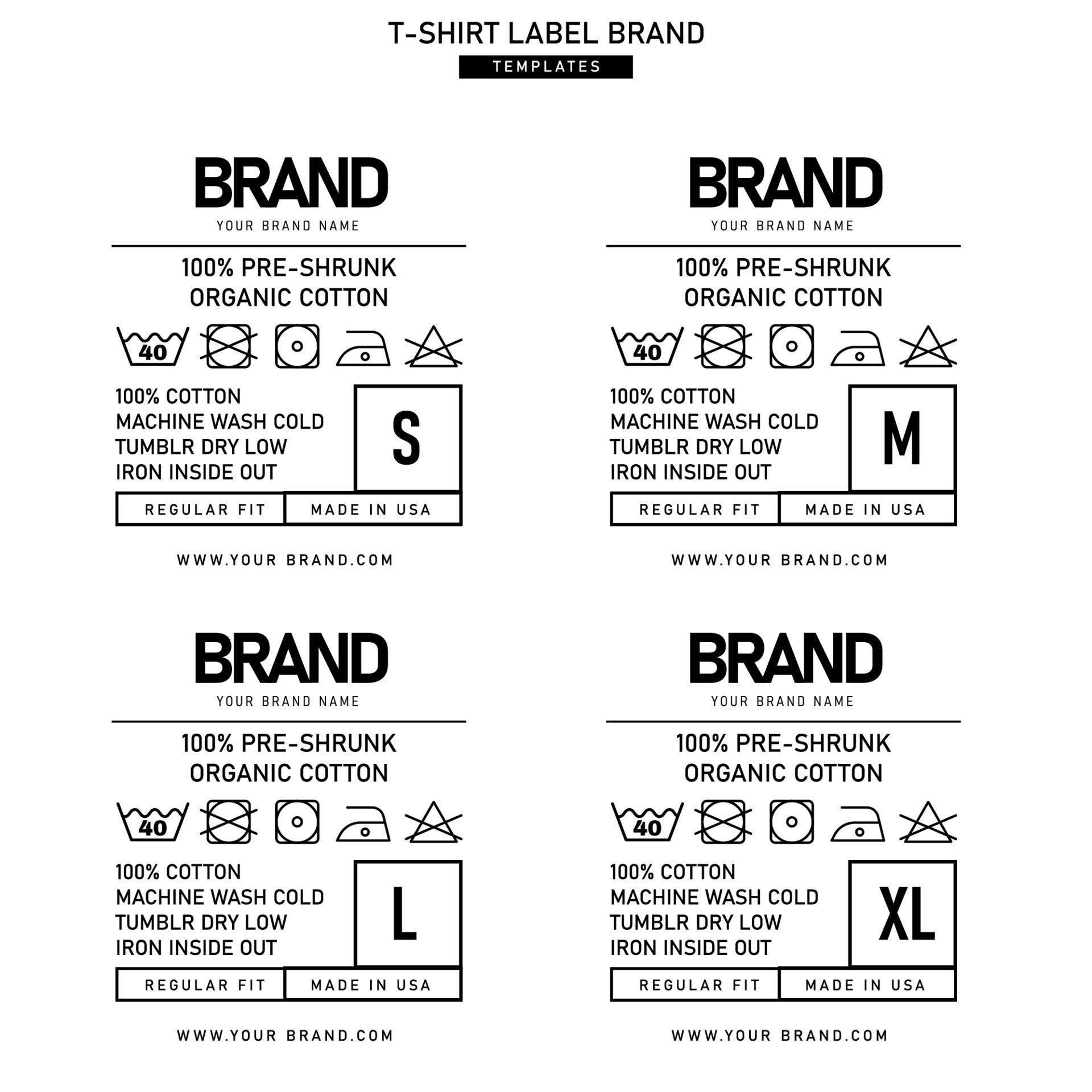 Clothing label tag template concept vector design branding 21853451 ...