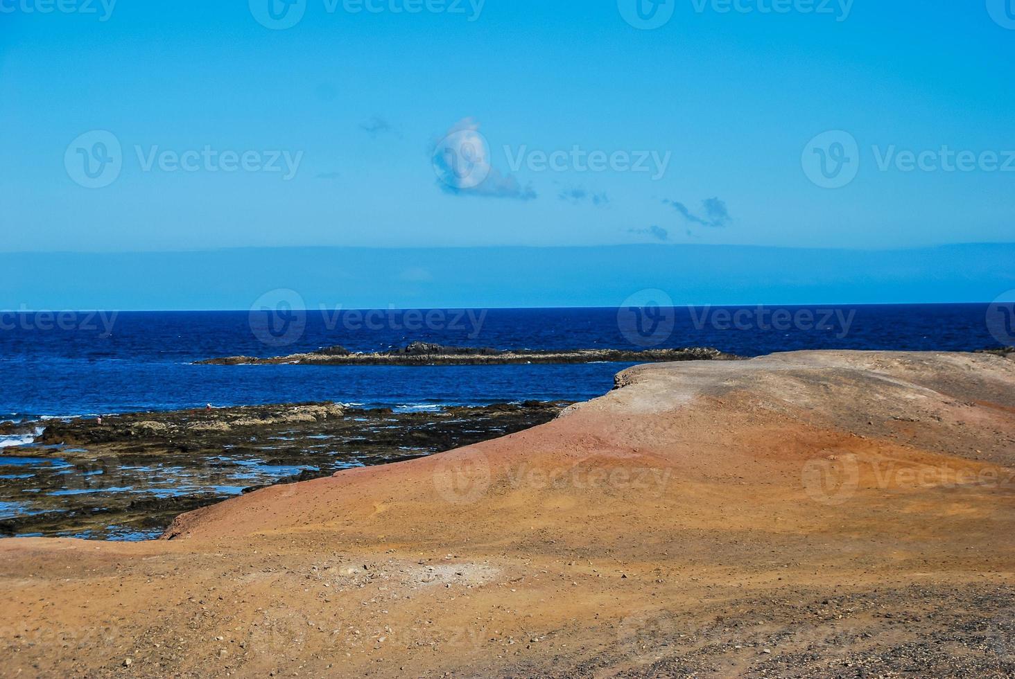 Scenic coastal view photo