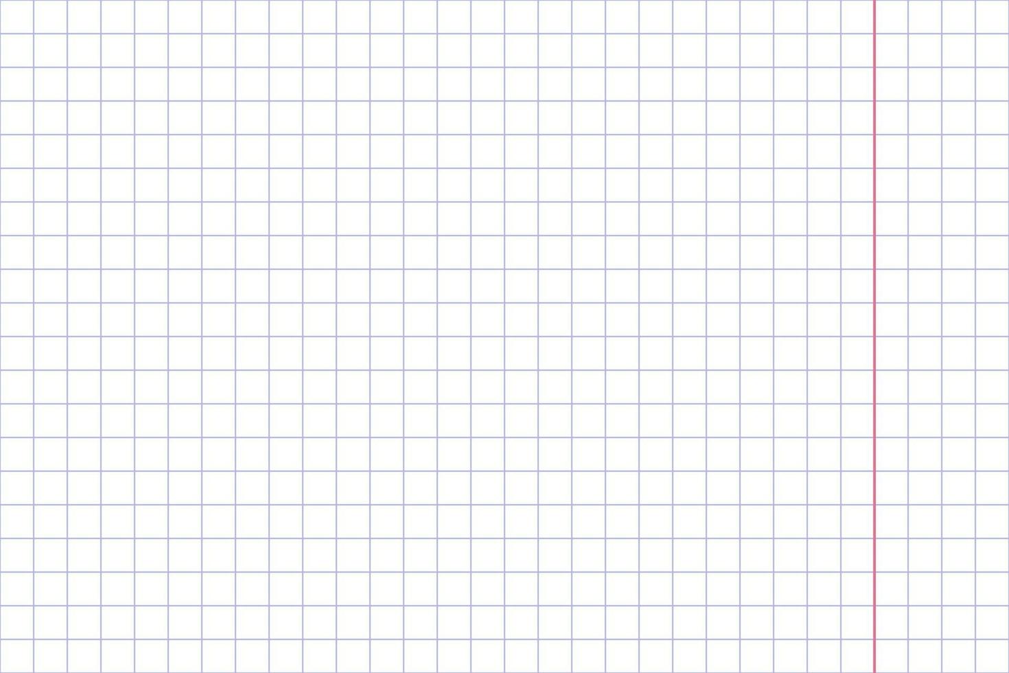 Blank white line school paper vector