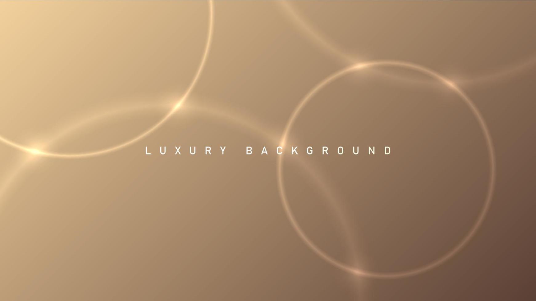 Rose luxury background with gold elements, light concept design template for your design vector