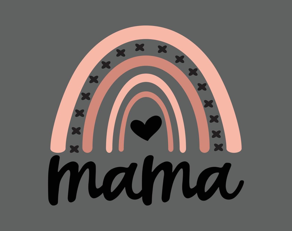 mamá, tipografía camiseta vector Arte para de la madre día, mamá, mamá, svg, tipografía t camisa diseño