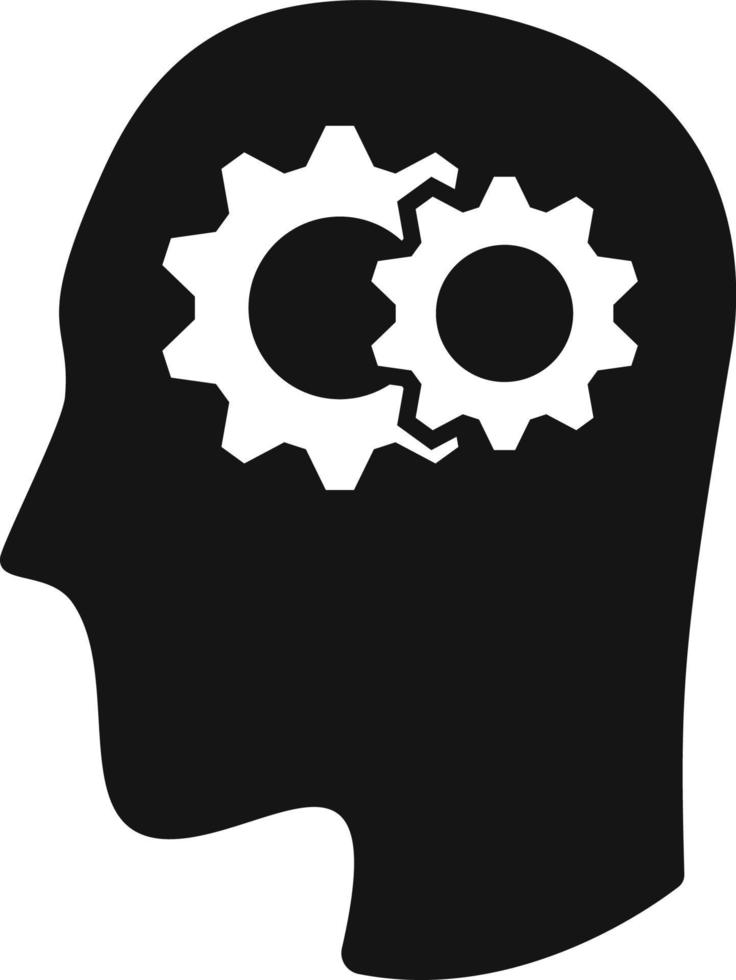 brain, innovation . Repair tool, repair vector icon, maintenance, repairs Vector icon on white background