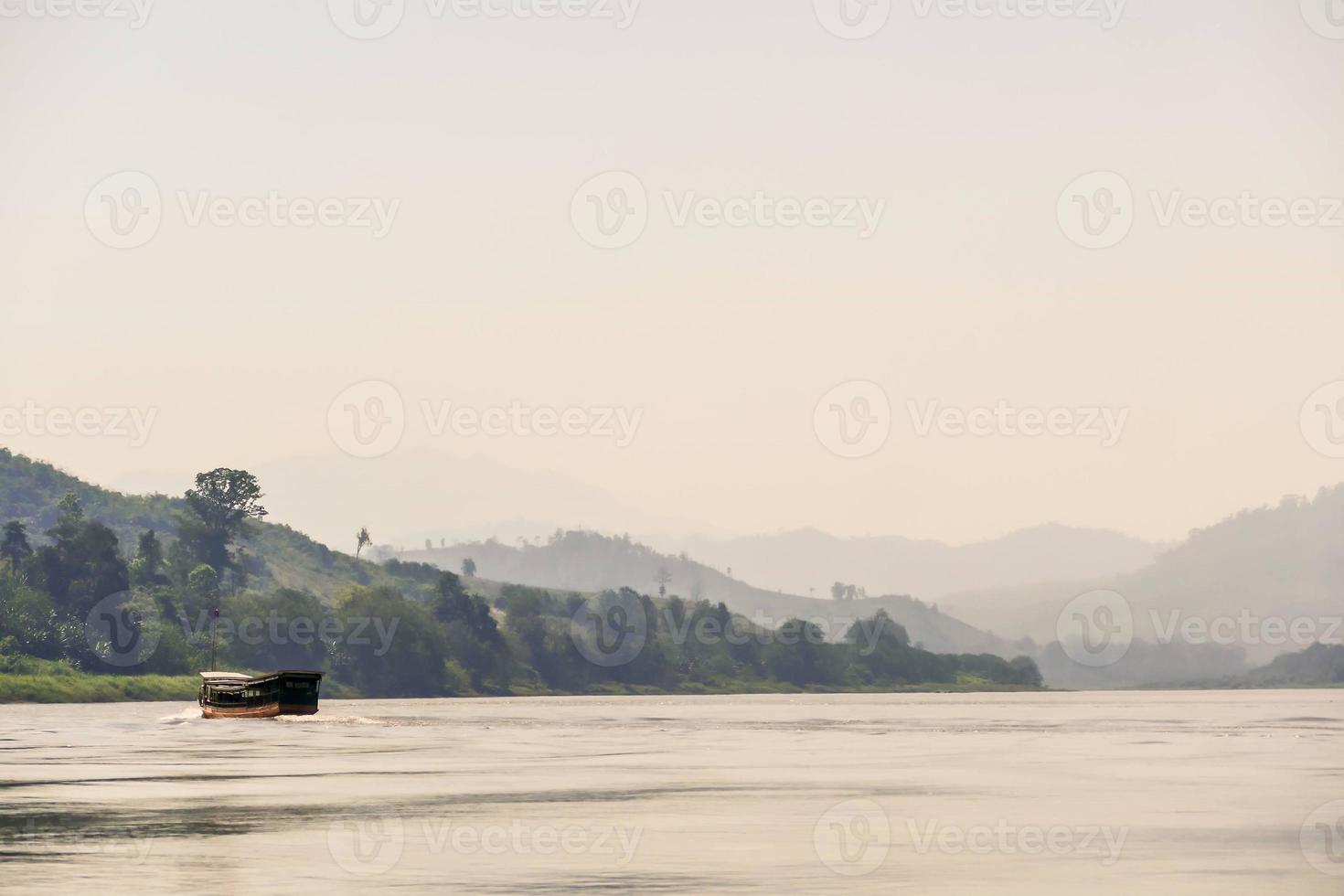 Rural landscape in Asia photo