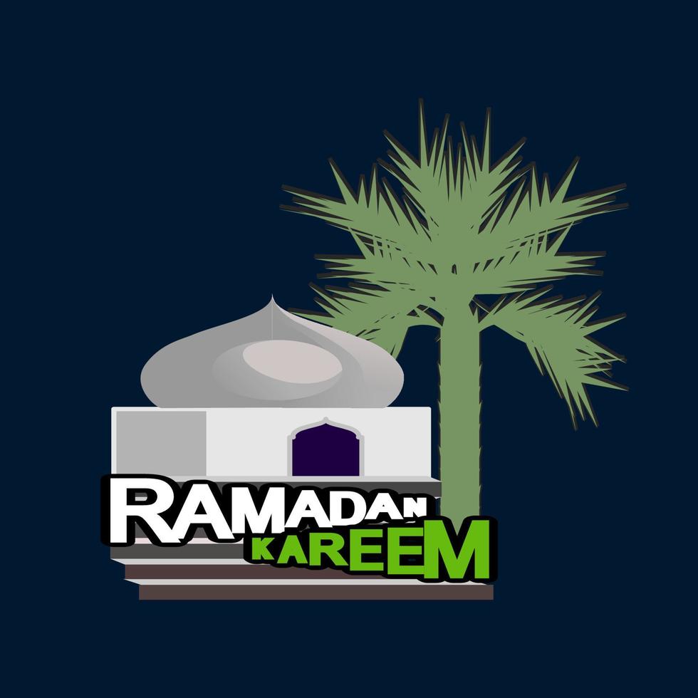 ramadan kareem templet vector