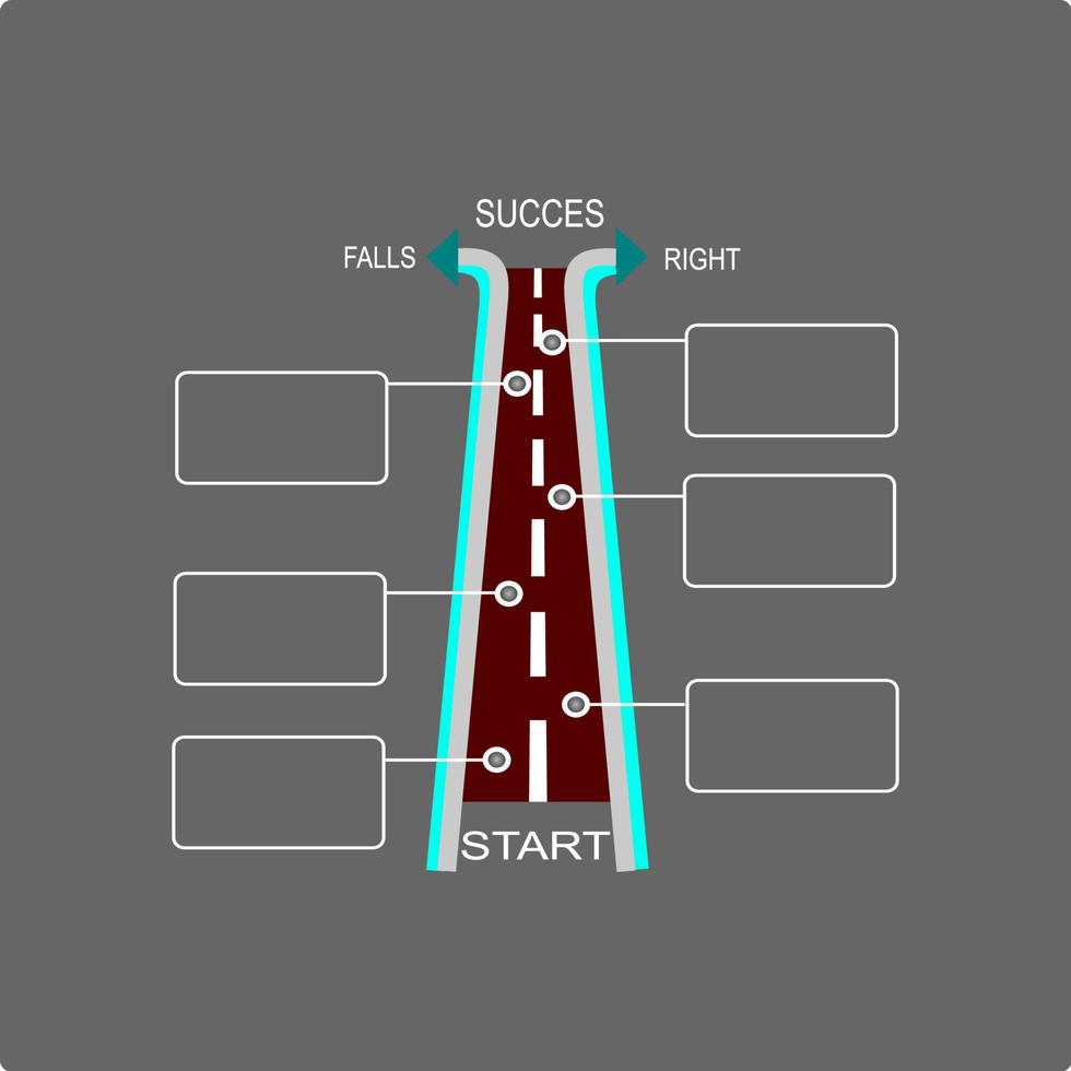 infographic with option vector