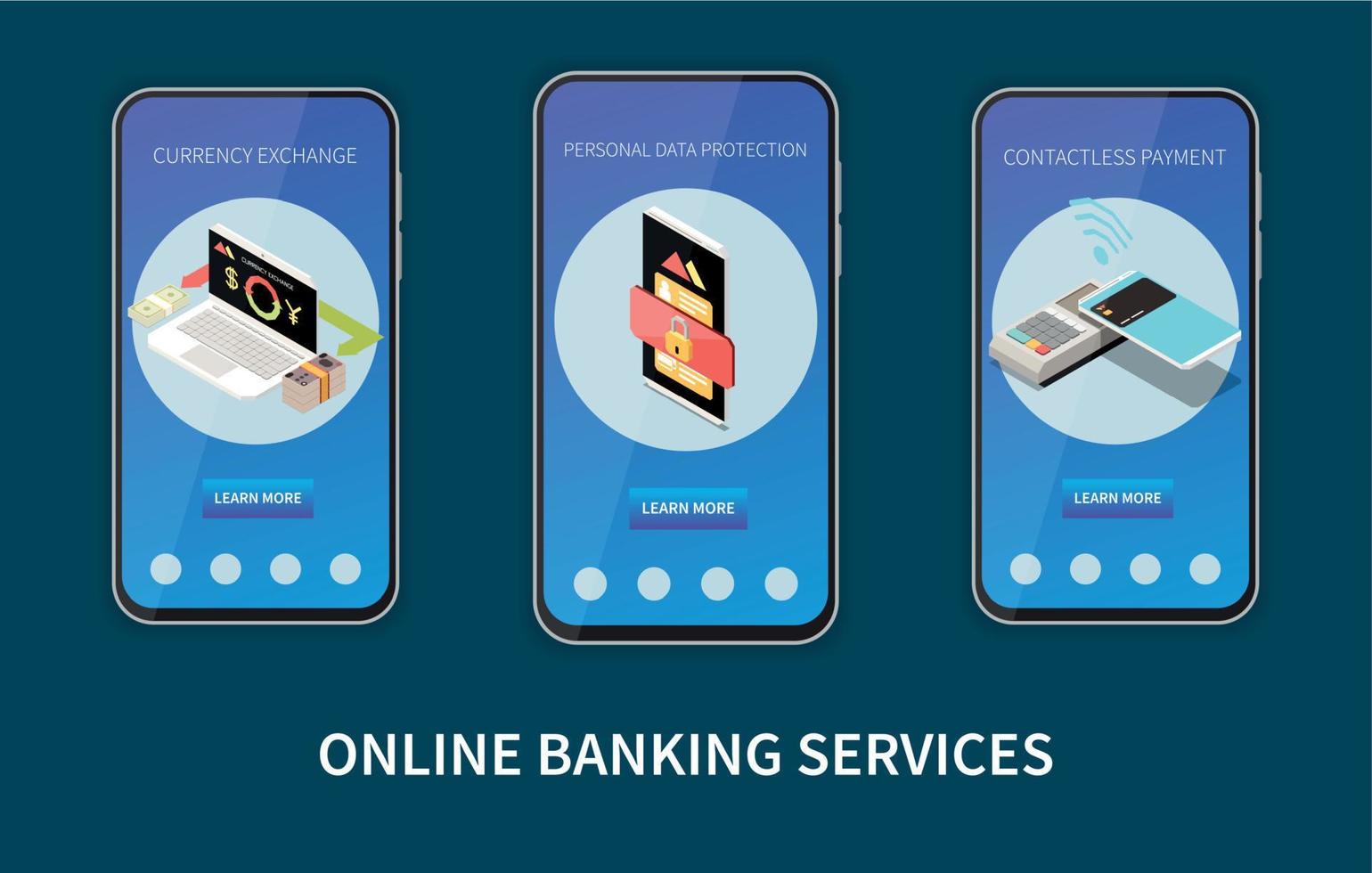 Online Banking Services 21855940 Vector Art at Vecteezy