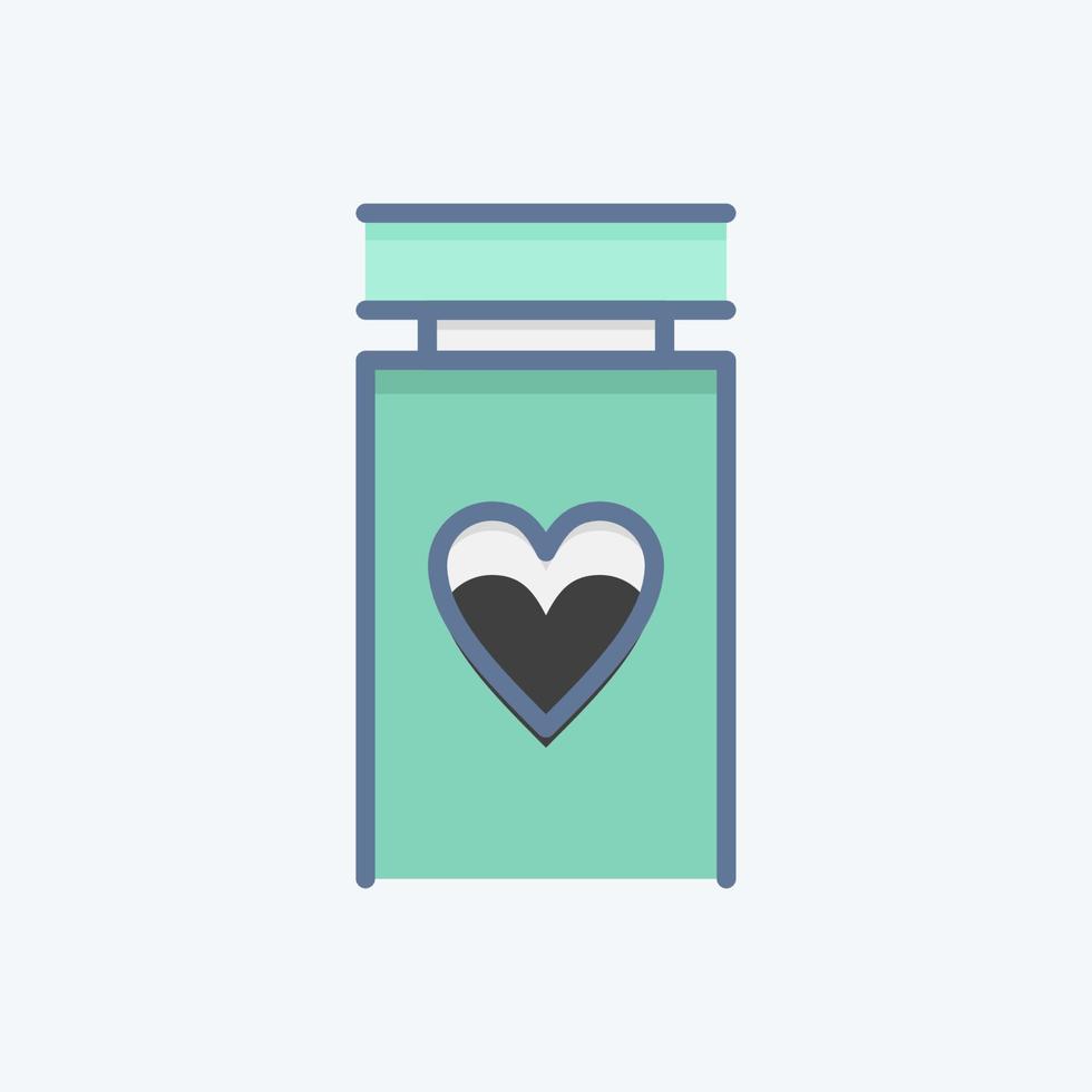 Icon No Side Effects. related to CBD Oil symbol. simple design editable. simple illustration vector