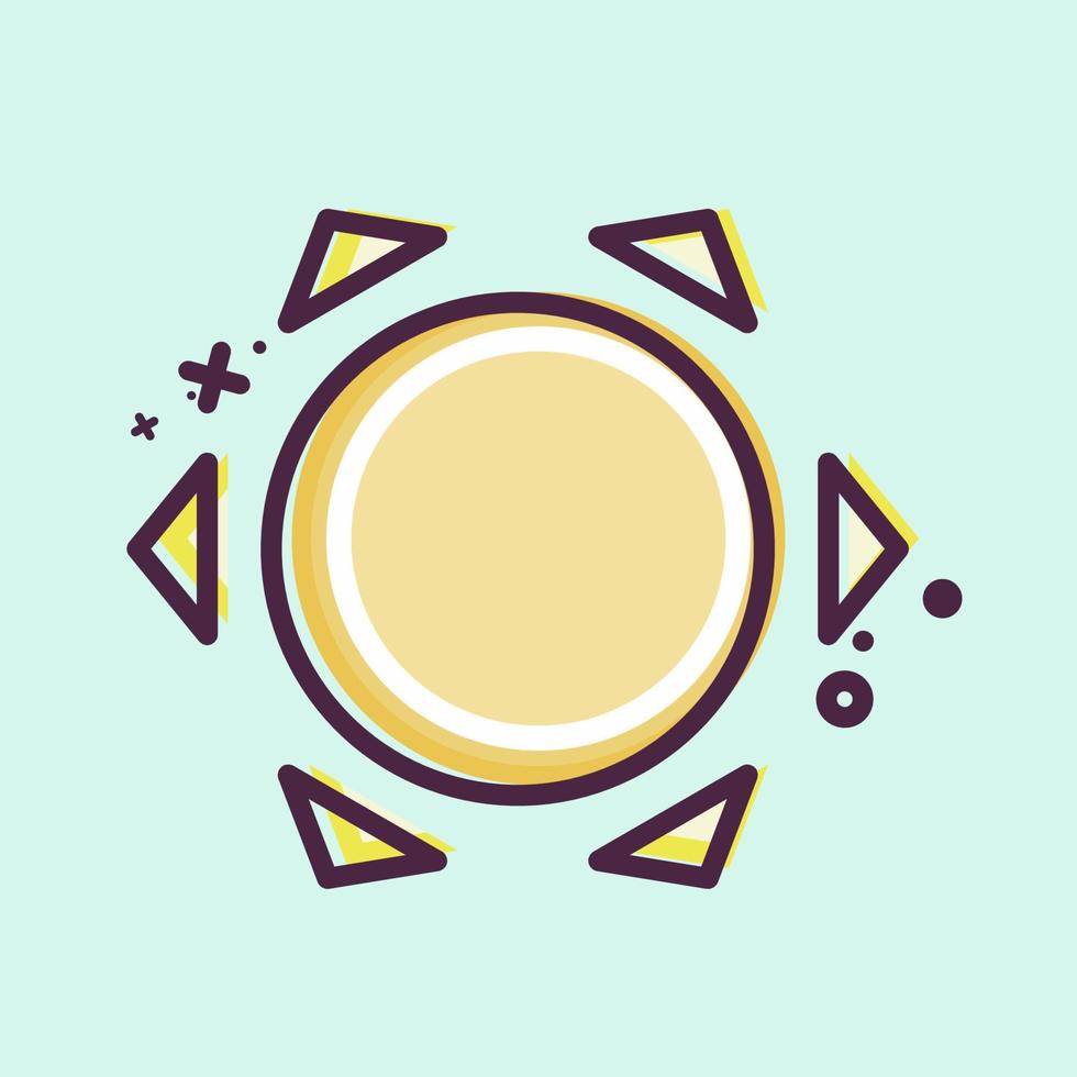 Icon Made With Industrial Hemp. related to CBD Oil symbol. simple design editable. simple illustration vector