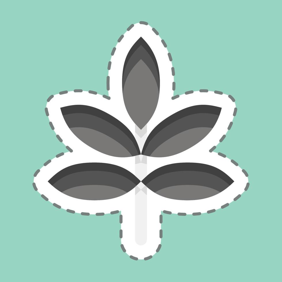 Icon Gluten Free. related to CBD Oil symbol. simple design editable. simple illustration vector