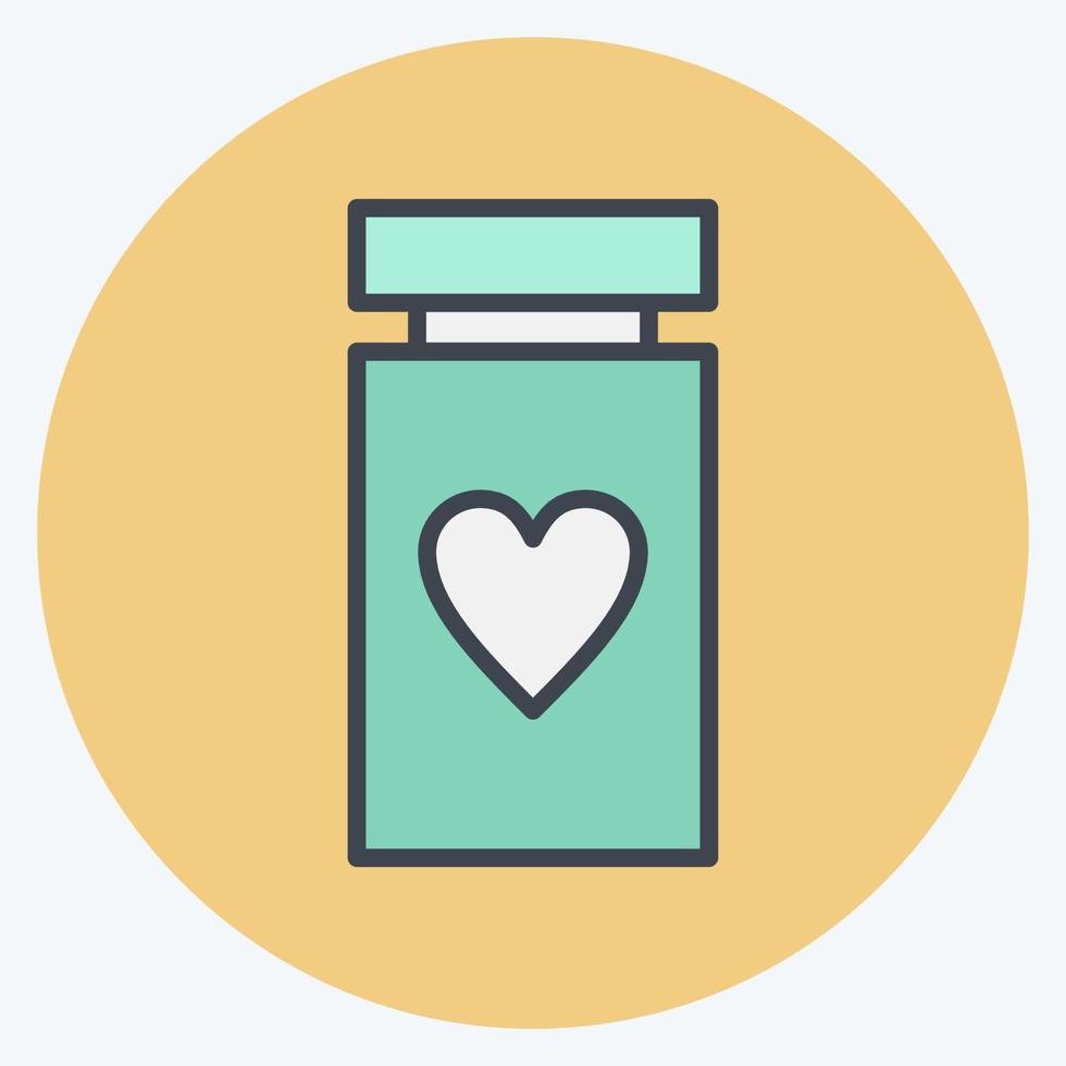 Icon No Side Effects. related to CBD Oil symbol. simple design editable. simple illustration vector