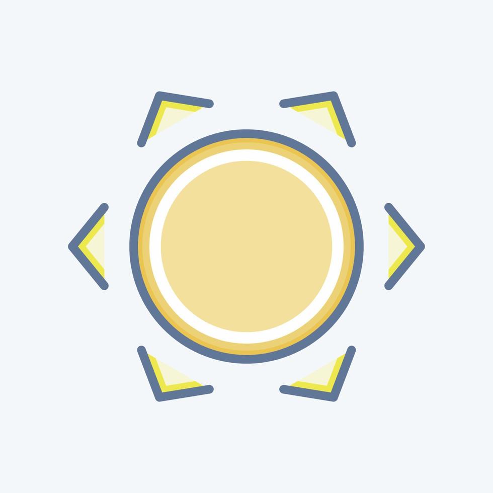 Icon Made With Industrial Hemp. related to CBD Oil symbol. simple design editable. simple illustration vector