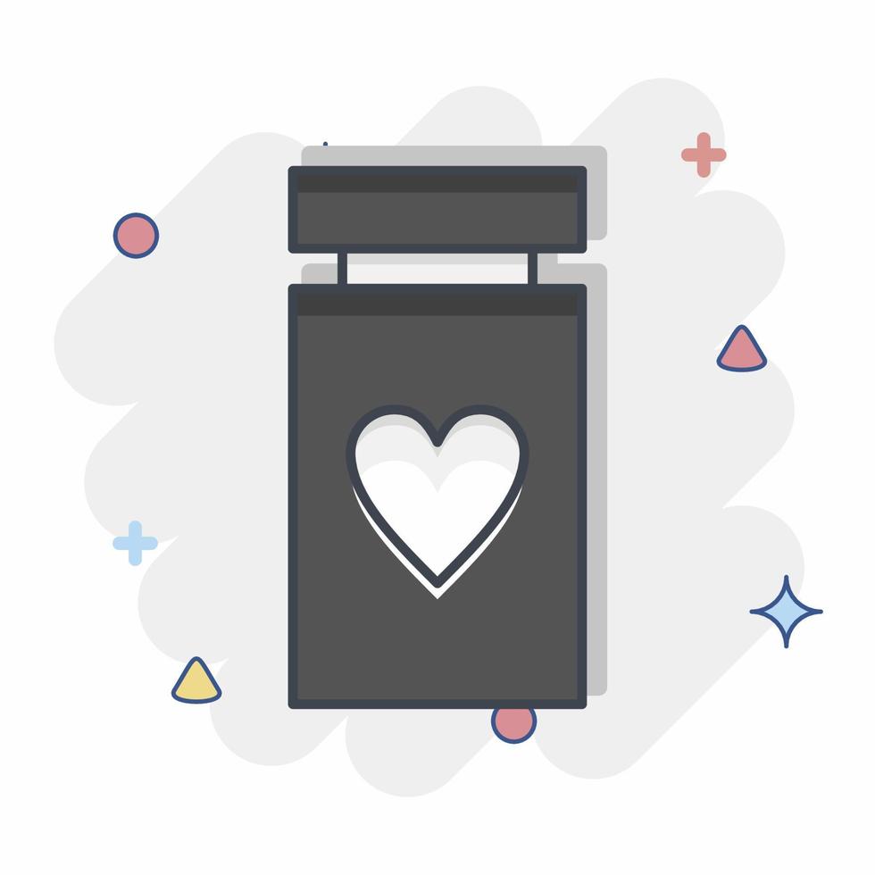 Icon No Side Effects. related to CBD Oil symbol. simple design editable. simple illustration vector