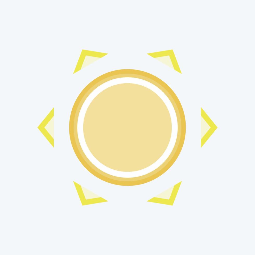 Icon Made With Industrial Hemp. related to CBD Oil symbol. simple design editable. simple illustration vector